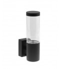 OUTDOOR WALL LIGHT RIGA-W1 1xGU10 IP44 Φ60x220x108mm BLACK  3241400 VITO