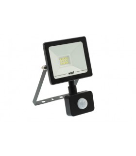 LED FLOODLIGHT INDUS GEN3 WITH PIR SENSOR 10W 1000Lm 6000K (COOL WHITE) IP65 ANTHRACITE 3022050 VITO