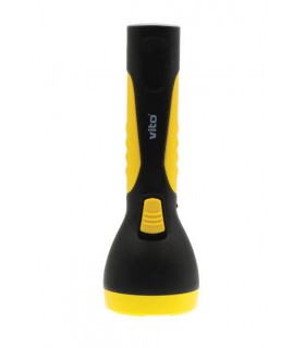 RECHARGEABLE TORCH LAMPAS-9 3W 150Lm 6000K (COOL WHITE) BLACK & YELLOW  5000430 VITO
