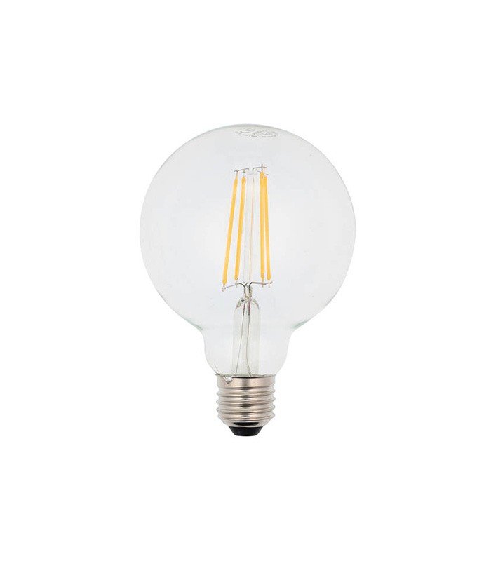 LED FILAMENT BULB LEDISONE-2-CLEAR GLOBE G95 8W 976Lm E27 2700K (WARM WHITE) 1514610 VITO