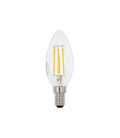 LED FILAMENT BULB LEDISONE-2-CLEAR C35 E14 6W 666Lm DIMMABLE 4000K (NATURAL WHITE) 1518350 VITO