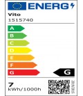 LED BULB BASIS MINI GLOBE G45 E14 7W 514Lm 2700K (WARM WHITE) 1515740 VITO