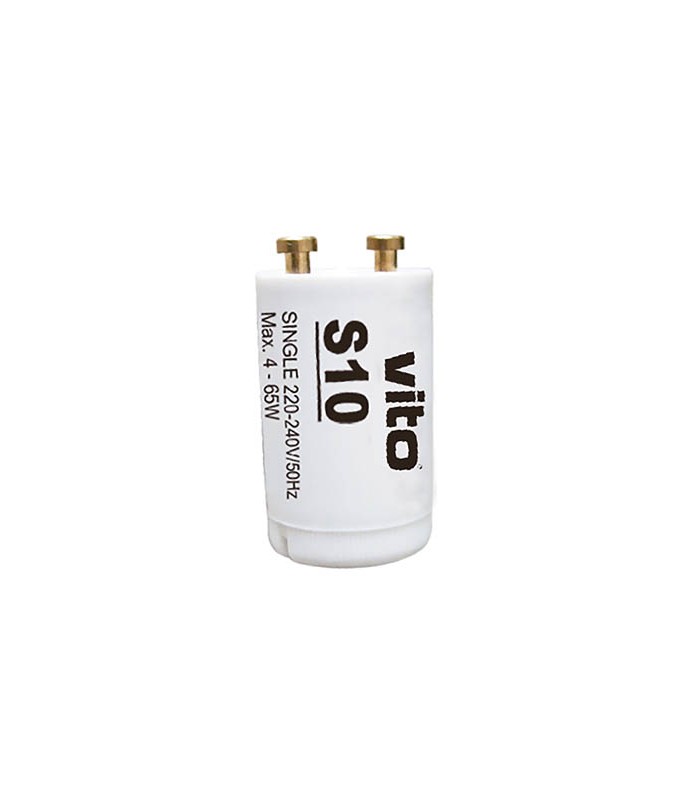 S10 STARTER 4-65W FOR FLUORESCENT TUBES 6400010 VITO