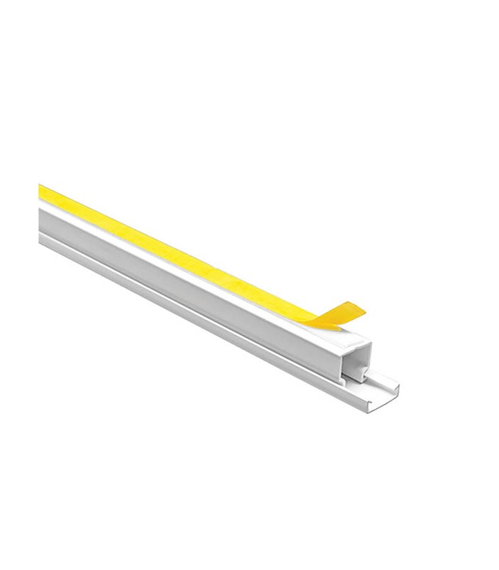 CABLE TRUNK PVC 2m 12x12 WITH ADHESIVE WHITE  8000190 VITO