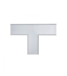 T SHAPE CONNECTOR 90o FOR LINEAR LIGHTINGS PROFILED SL1 250x250x53mm 9W 4000K (NATURAL WHITE) TETRIS 2  GREY 9910530 VITO
