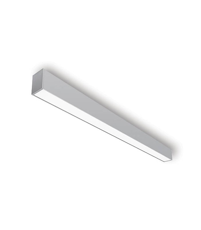 LED LINEAR FIXTURE SURFACE MOUNTED PROFILED-SL1 53x83x1490mm 50W 6500K (COOL WHITE) 5500Lm GREY 2424890 VITO