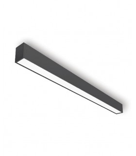 LED LINEAR FIXTURE SURFACE MOUNTED PROFILED-SL1 53x83x890mm 32W 4000K (NATURAL WHITE) 3360Lm BLACK 2424670 VITO