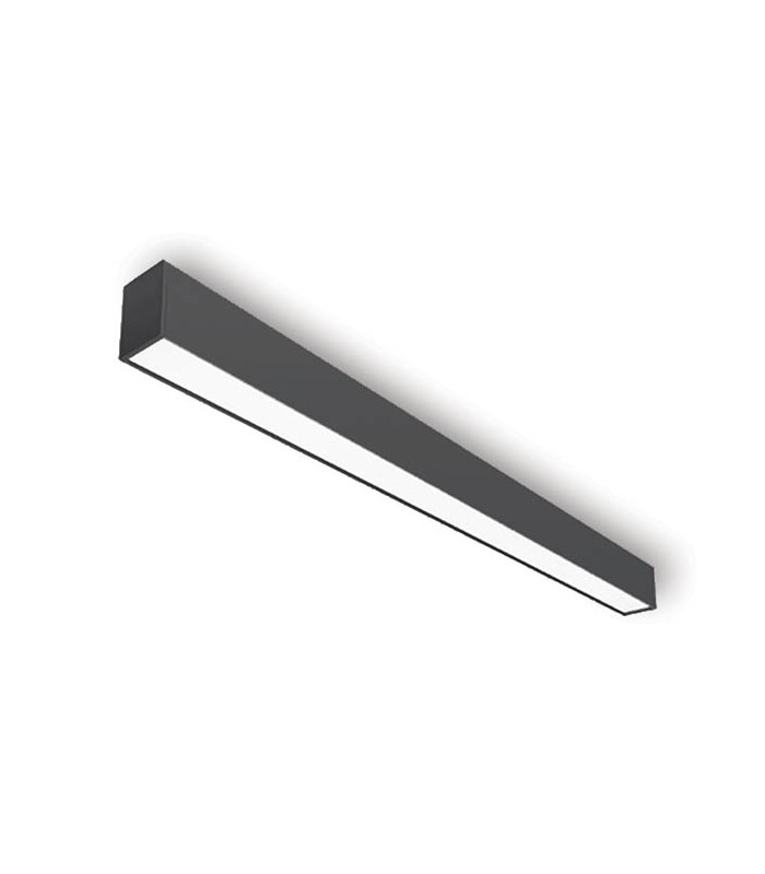 LED LINEAR FIXTURE SURFACE MOUNTED PROFILED-SL1 53x83x1490mm 50W 4000K (NATURAL WHITE) 5250Lm BLACK 2424730 VITO