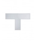 T SHAPE CONNECTOR 90o FOR LINEAR LIGHTINGS PROFILED SL1 250x250x53mm 9W 3000K (WARM WHITE) TETRIS 2  WHITE 9910490 VITO