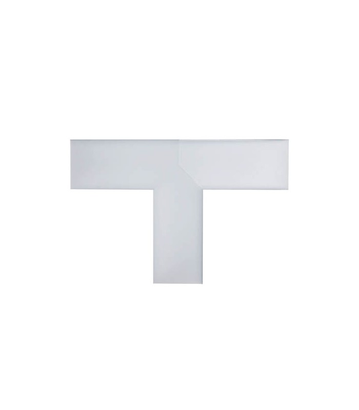 T SHAPE CONNECTOR 90o FOR LINEAR LIGHTINGS PROFILED SL1 250x250x53mm 9W 6500K (COOL WHITE) TETRIS 2  WHITE 9910510 VITO