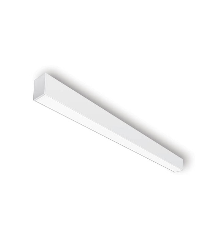 LED LINEAR FIXTURE SURFACE MOUNTED PROFILED-SL1 53x83x1200mm 42W 4000K (NATURAL WHITE) 4410Lm WHITE 2424550 VITO
