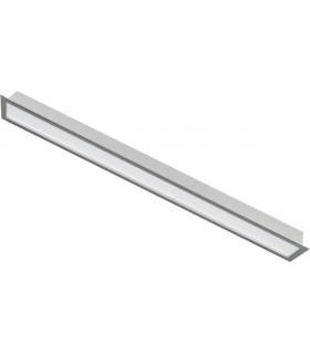LED RECESSED LINEAR FIXTURE RECESSED MOUNTED PROFILED-RL1 65x45x590mm 20W 4000K (NATURAL WHITE) 2100Lm GREY 2424970 VITO