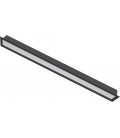 LED RECESSED LINEAR FIXTURE RECESSED MOUNTED PROFILED-RL1 65x45x590mm 20W 6500K (COOL WHITE) 2200Lm BLACK 2424950 VITO