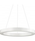 LED LINEAR FIXTURE RING SURFACE MOUNTED OR PENDANT PROFILED-PC Φ600x80x80mm 46W 3000K (WARM WHITE) 5980Lm WHITE 2423820 VITO