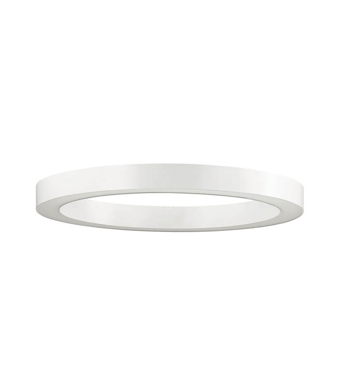 LED LINEAR FIXTURE RING SURFACE MOUNTED OR PENDANT PROFILED-PC Φ900x80x80mm  72W 3000K (WARM WHITE) 9360Lm WHITE 2423850 VITO - VITO EUROPE