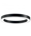 LED LINEAR FIXTURE RING SURFACE MOUNTED OR PENDANT PROFILED-PC Φ1200x80x80mm 96W 6500K (COOL WHITE) 13248Lm BLACK 2423990 VITO