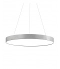 LED LINEAR FIXTURE DISC SURFACE MOUNTED OR PENDANT PROFILED-PR Φ600x80mm 50W 3000K (WARM WHITE) 7800Lm GREY 2423730 VITO