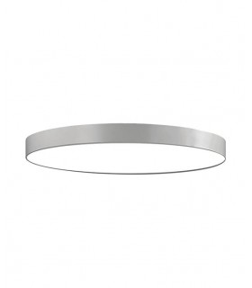 LED LINEAR FIXTURE DISC SURFACE MOUNTED OR PENDANT PROFILED-PR Φ900x80mm 100W 4000K (NATURAL WHITE)  12060Lm GREY 2423770 VITO
