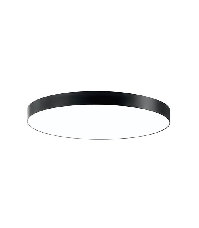 LED LINEAR FIXTURE DISC SURFACE MOUNTED OR PENDANT PROFILED-PR Φ900x80mm 100W 3000K (WARM WHITE) 11700Lm BLACK 2423670 VITO