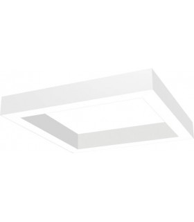 LED LINEAR FIXTURE SQUARE SURFACE MOUNTED OR PENDANT PROFILED-PS 610x610x80mm 60W 4000K (NATURAL WHITE) 6164Lm WHITE 2423290 VIT