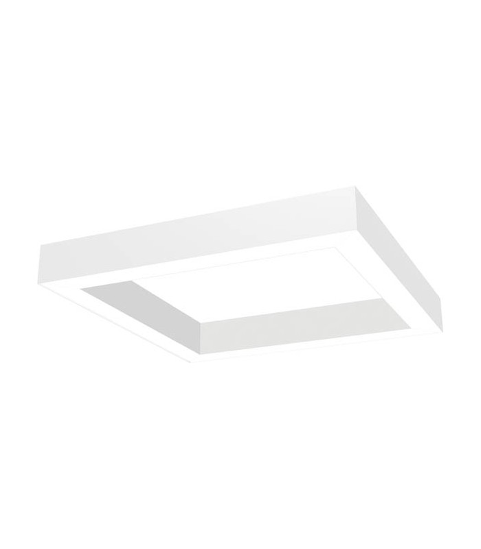 LED LINEAR FIXTURE SQUARE SURFACE MOUNTED OR PENDANT PROFILED-PS 900x900x80mm 80W 4000K (NATURAL WHITE) 9648Lm WHITE 2423320 VIT