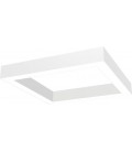 LED LINEAR FIXTURE SQUARE SURFACE MOUNTED OR PENDANT PROFILED-PS 1180x1180x80mm 110W 3000K (WARM WHITE) 12480Lm WHITE 2423340 VI