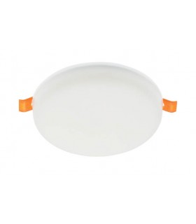 LED ROUND PANEL RECESSED DARIA-R Φ120x32mm 17W 1908Lm 6500K (COOL WHITE) WITH ADJUSTABLE CUT-SIZE Ø65-100mm 2025520 VITO