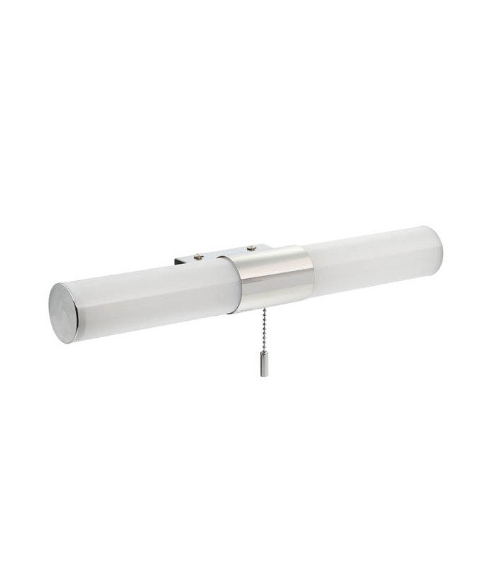 LED WALL FIXTURE BAGNO-W 8W 600Lm 3000K (WARM WHITE) IP20 CHROME 410x92x100mm 2110230 VITO