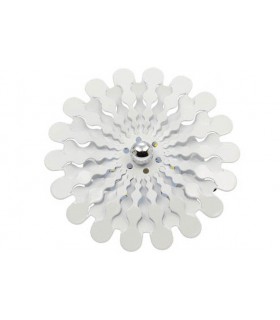LED SPOT LIGHT FIXTURE RECESSSED MOUNTED FORMATO F4 FLOWER 3W 240Lm 4200K (NATURAL WHITE) Φ125x65mm WHITE 2012420 VITO
