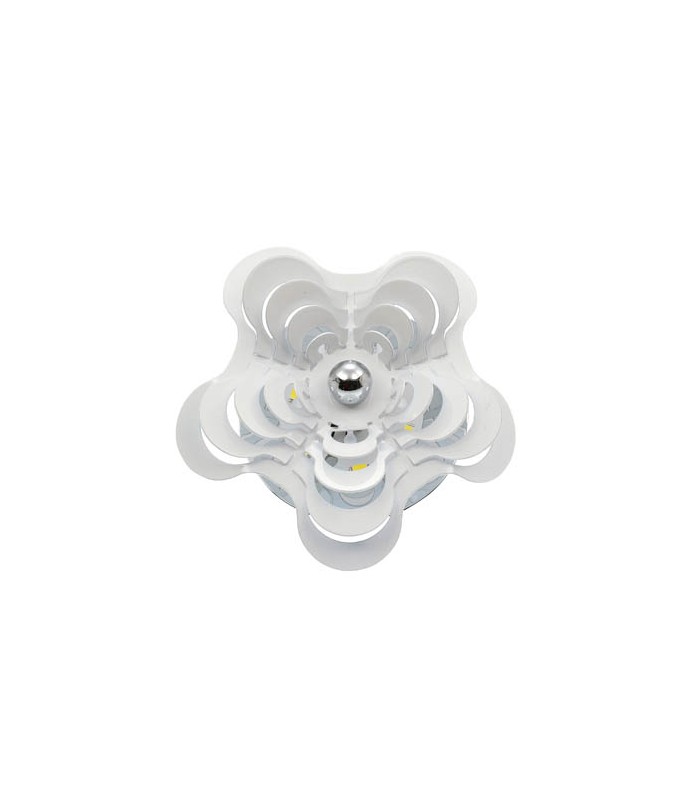 LED SPOT LIGHT FIXTURE RECESSSED MOUNTED FORMATO F1 FLOWER 3W 240Lm 4200K (NATURAL WHITE) Φ125x65mm WHITE 2012380 VITO