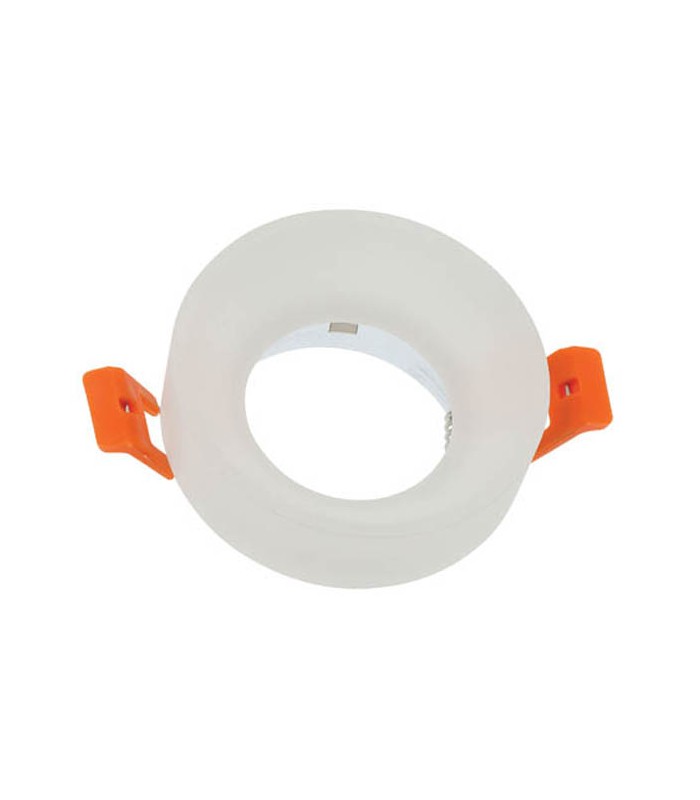 SPOT LIGHT FIXTURE RECESSSED MOUNTED DONNA 10 ROUND GU10 Φ78x40mm WHITE  2012760 VITO