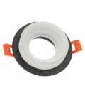 SPOT LIGHT FIXTURE RECESSSED MOUNTED DONNA 11 ROUND GU10 Φ98x70mm BLACK  2012780 VITO