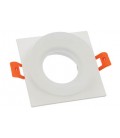 SPOT LIGHT FIXTURE RECESSSED MOUNTED DONNA 01 SQUARE GU10 92x92x45mm WHITE  2012790 VITO