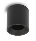 SPOT LIGHT FIXTURE SURFACE MOUNTED OLA S11 GU10 Φ85x81mm BLACK & BLACK 2012650 VITO