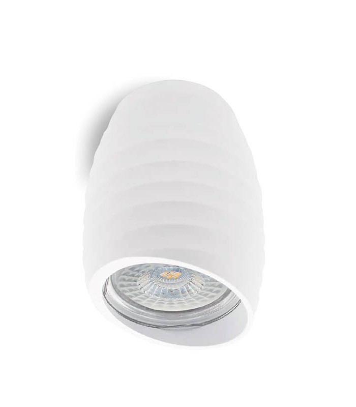 SPOT LIGHT FIXTURE SURFACE MOUNTED DONNA C GU10 Φ70x115mm WHITE 2012700 VITO