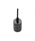 PENDANT WITH 1M CABLE ESTELLE-D124Z E27 BLACK  7320260 VITO