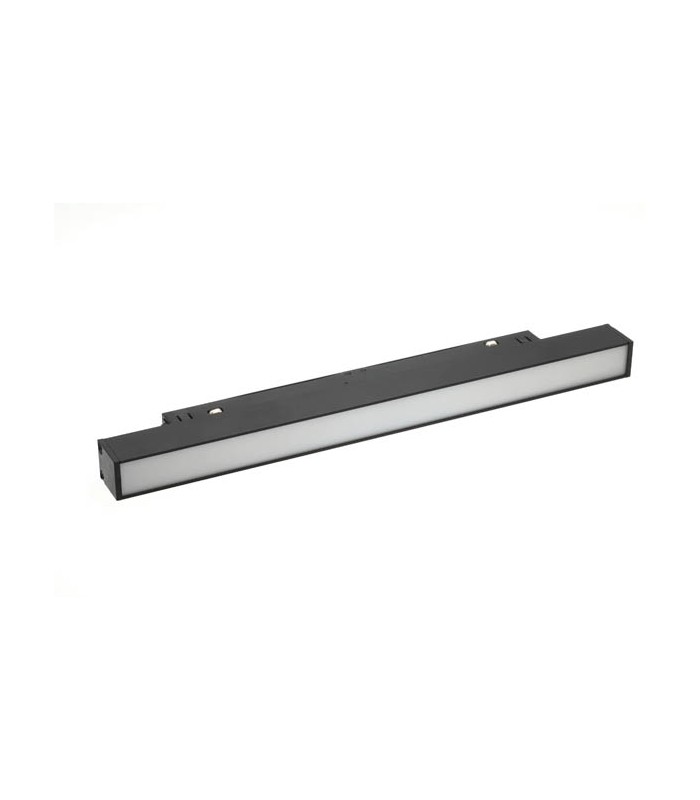 LED MAGNETIC TRACK LIGHT LINEAR MAGNA-S4 30W 2400Lm 3000K (WARM WHITE) 120⁰ 900x22x25mm 48V BLACK 2102040 VITO