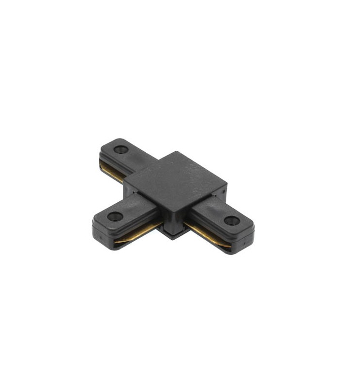 T TYPE CONNECTOR FOR TRACK LINE MONOPHASE APT1 BLACK  9902600 VITO