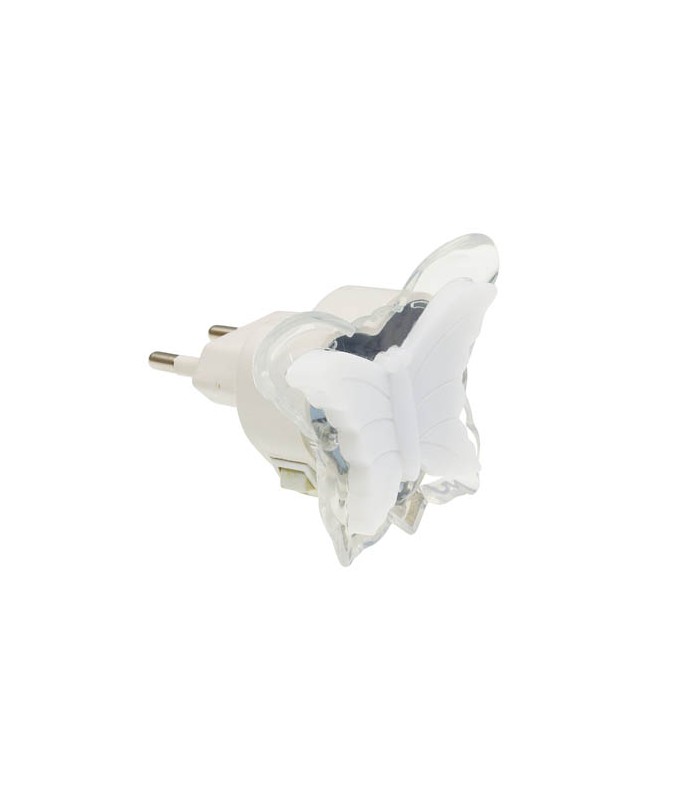 NIGHT LAMP BUTTERFLY 3xRLED BLUE 5200390 VITO