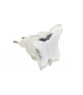NIGHT LAMP BUTTERFLY 3xRLED GREEN 5200400 VITO
