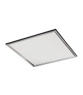 LED PANEL SLIM DAPHNE 36W 2628Lm 595x595x8mm 4000K (NATURAL WHITE) WITH RECESSED MOUNTING CLIPS GREY 2420950 VITO
