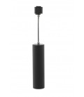 TRACK LIGHT GU10 MONOPHASE PENDANT BLACK LUMO P Φ55x200mm