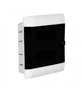 FUSE BOX RECESSED MOUNTED 2 LINES 16 GANG WITH NON TRANSPARENT DOOR HALOGEN FREE IP40 8003410 VITO