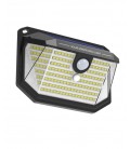 SOLAR LED FLOODLIGHT SOLIGHT T 1W 170Lm 6400K (COOL WHITE) WITH PHOTO & PIR SENSOR 18650 3,7V 1200mAh IP44 BLACK 3210170 VITO