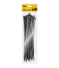 PLASTIC CABLE TIE 3.6X300mm BLACK 100 PCS IN BAG 7100320 VITO