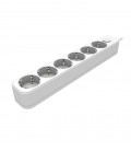 UNICO-6 1.5M 3G1.5 CABLE WITH SWITCH WHITE MULTISOCKET 8002460 VITO