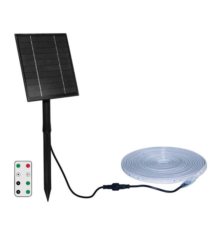 SOLAR LED STRIP VICTORIA-5M 18W 900Lm 3000K IP65 WITH 2M CABLE 3210240 VITO