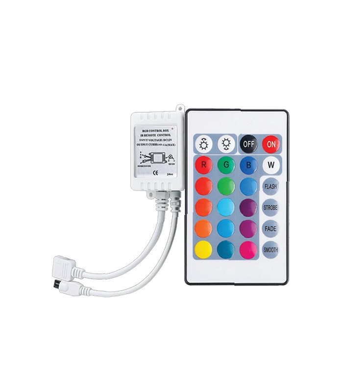 RF 20 KEYS CONTROLLER MAESTRO-3 12-24V DC MAX 144 FOR RGB LED STRIP 6210120 VITO