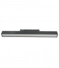 LED MAGNETIC TRACK LIGHT LINEAR MAGNA-H S4 10.0 800Lm 3000K (WARM WHITE) 120° 300mm 48V DC BLACK 2102001 VITO
