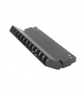 LED MAGNETIC TRACK LIGHT ROTATABLE MAGNA-H S3 12.0 984Lm 4000K (NATURAL WHITE) 24° 220mm 48V DC BLACK 2102211 VITO